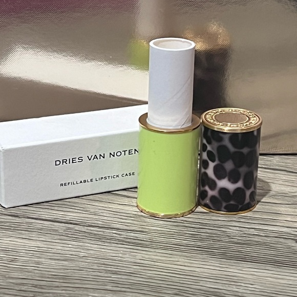 Dries Van Noten Refillable Lipstick Case In Neón Print  BNIB - Picture 9 of 10